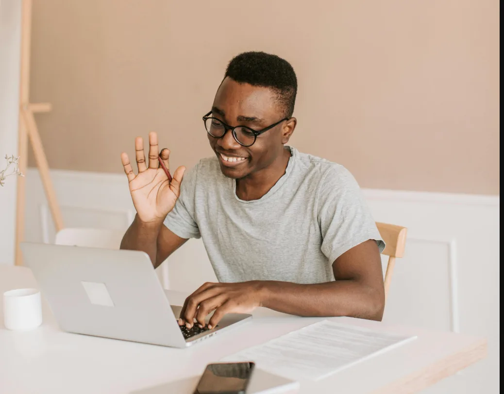 Virtual therapy session at Riverside Counseling